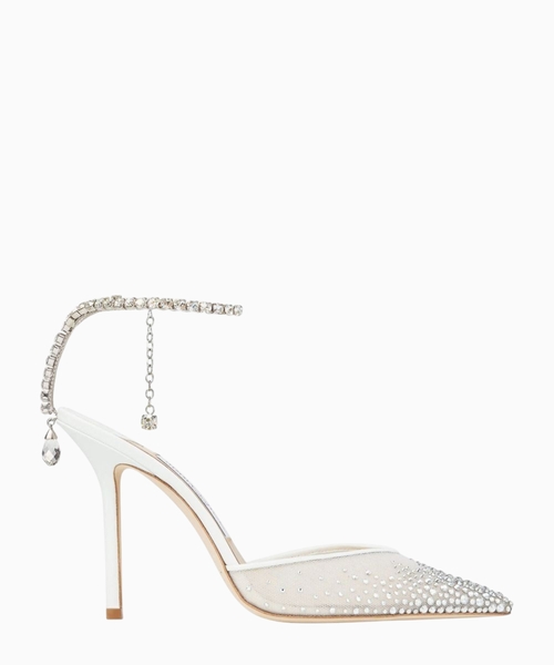 Kristallı Saeda 100 stiletto