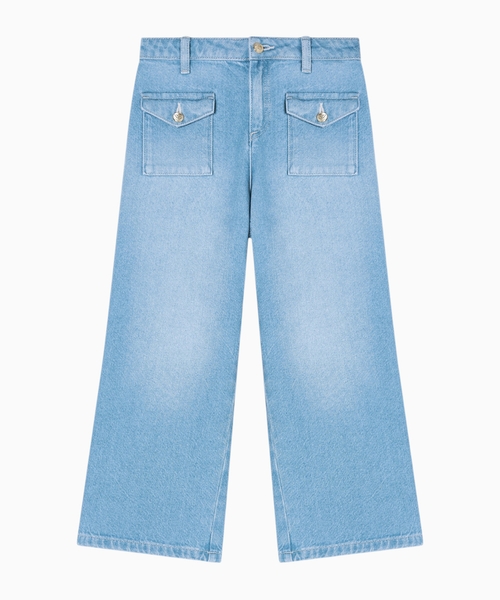 Lyocell-blend denim jeans