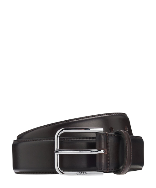 Smooth-leather belt