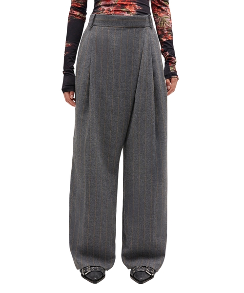 Брюки в полоску