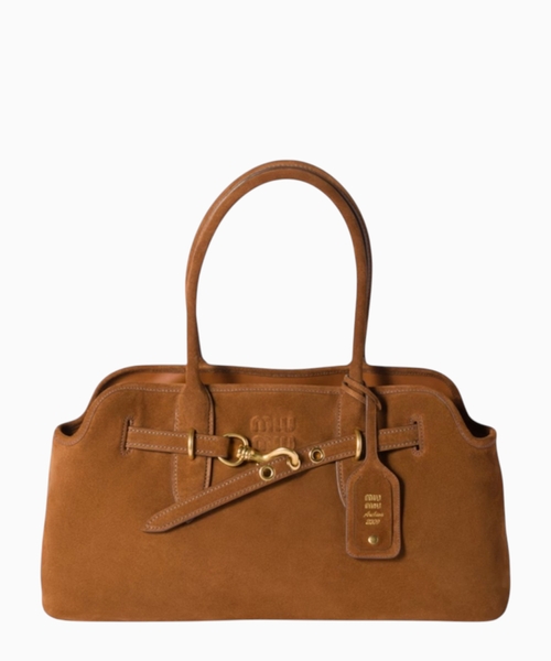 Aventure suede bag