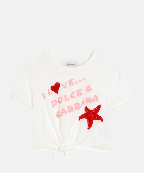 Jersey T-shirt with print