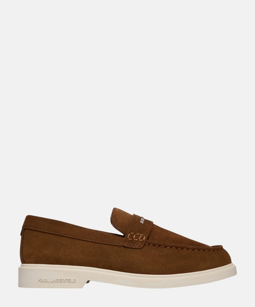 Suede loafers
