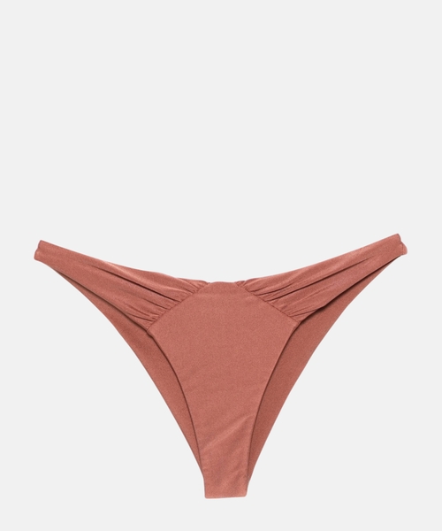 Ruched bikini bottom