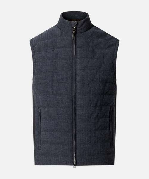 Herringbone naxışlı jilet