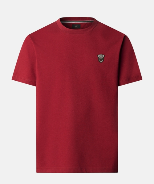 Yamaqlı klassik biçimli T-shirt