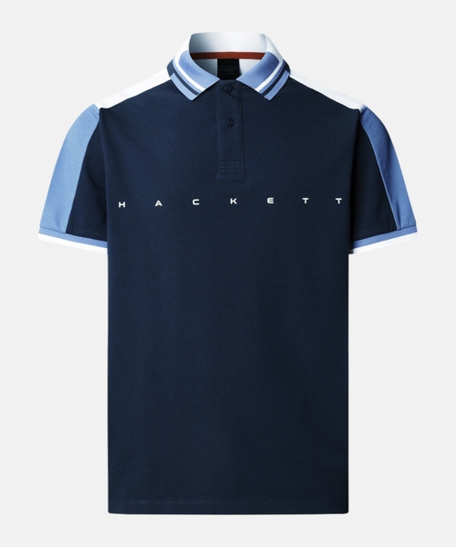 Поло классического кроя с короткими рукавами