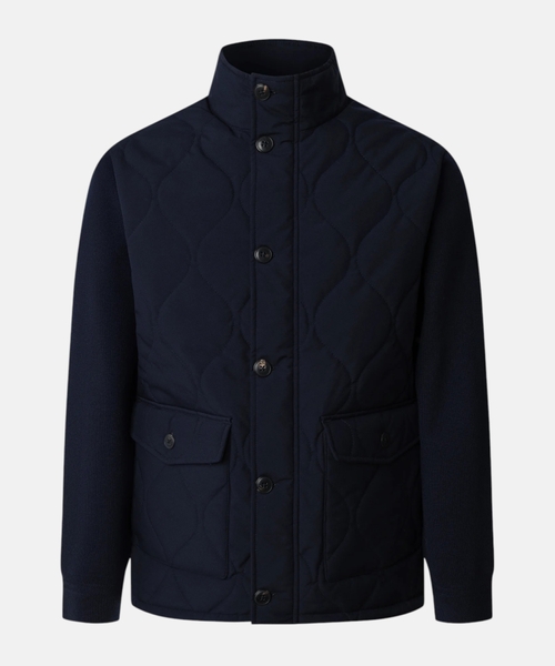 Merino wool zip jacket