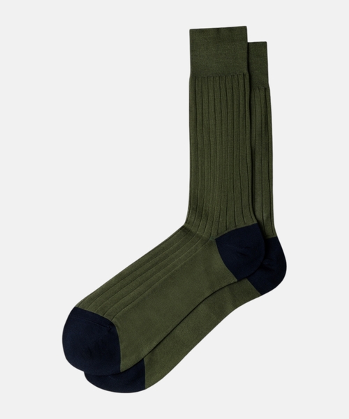 Короткие носки из мерсеризованного хлопка