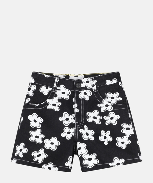 Floral-print shorts