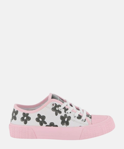 Floral print sneakers