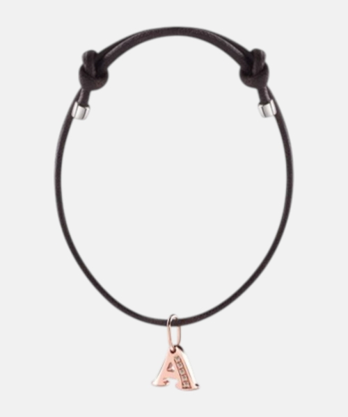 My First A charm bracelet