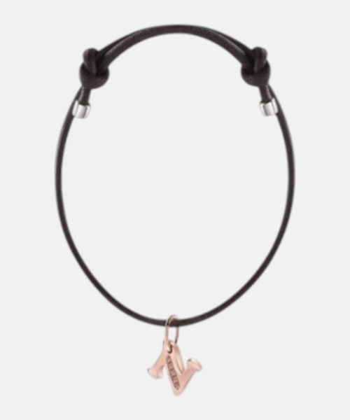 My First N charm bracelet