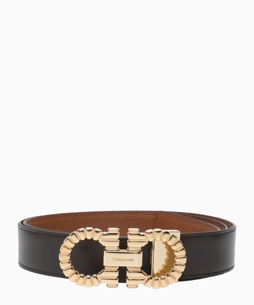 Reversible Gancini belt