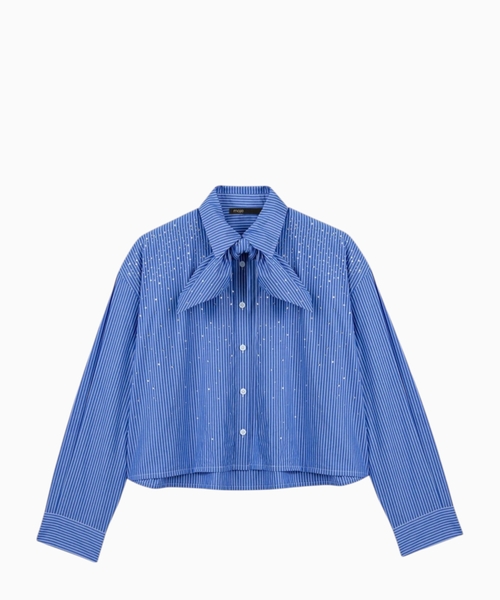 Рубашка со съемным платком