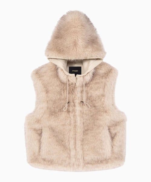 Short faux fur jacket