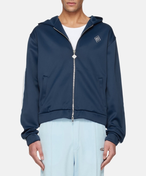 Zip track jacket