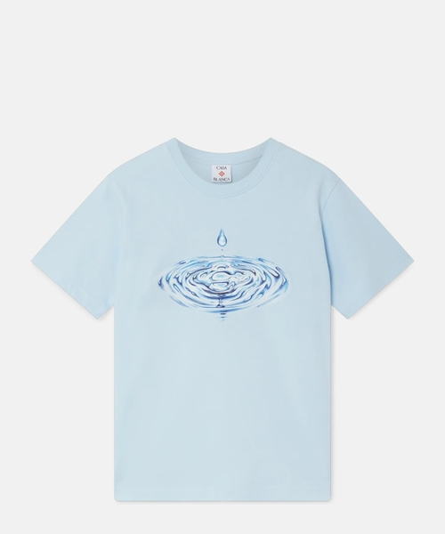 Drip logo short sleeve T‑shirt