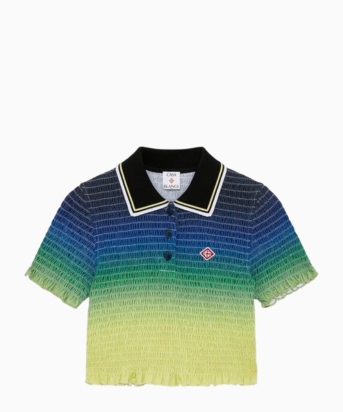 Qradient effektli qısaqol polo