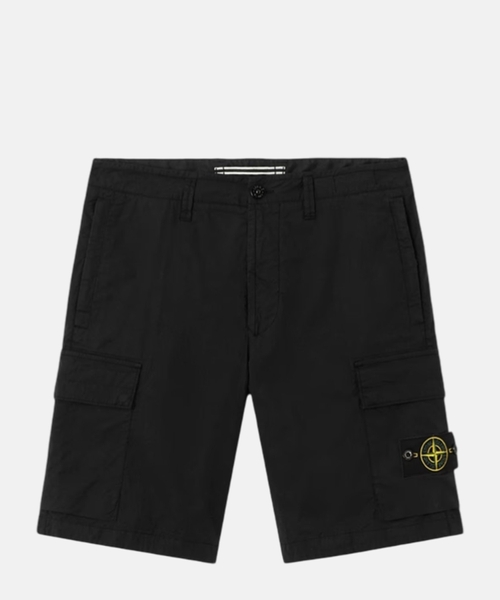 Regular-fit cargo bermuda shorts