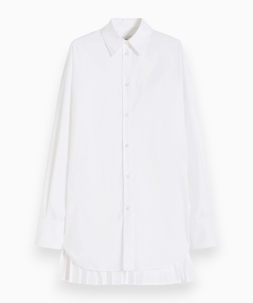 Pleated shirt