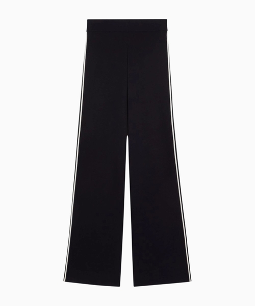 Stretch viscose trousers