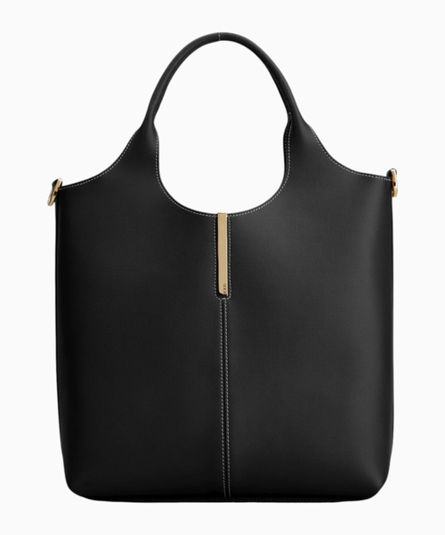 Tote bag in leather