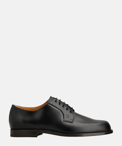 Leather derby shoes