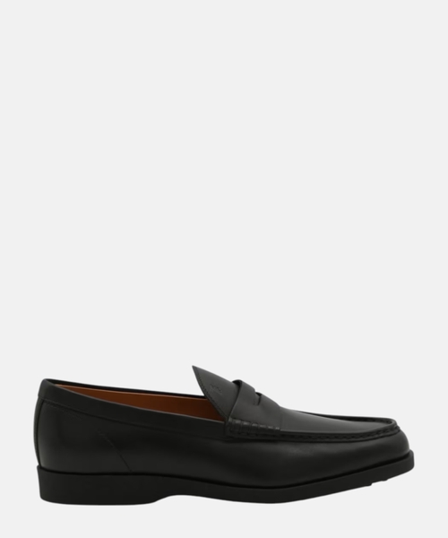 Loafers in leather
