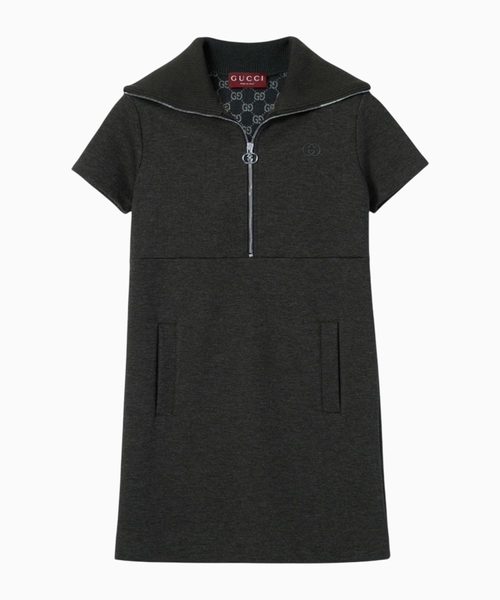 Double jersey dress