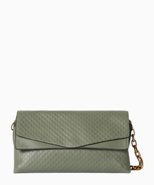 Large shoulder bag with chain