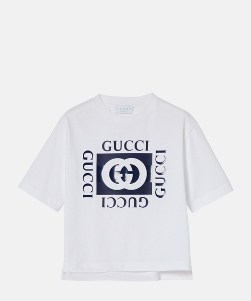 Printed cotton T-shirt