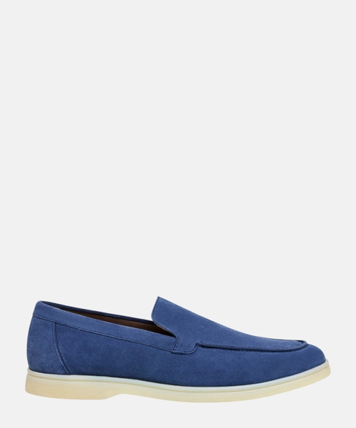 Martin plain suede loafer