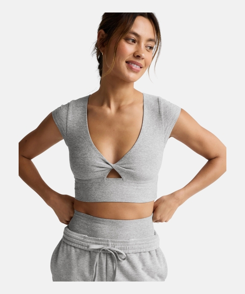 Spacedye crop top