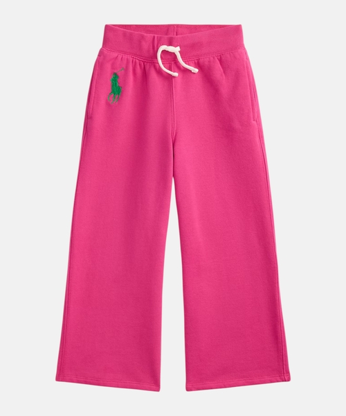 Big Pony fleece wide-leg sweatpants