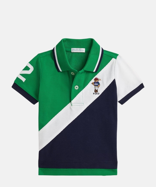 Поло Polo Bear из сетчатого хлопка