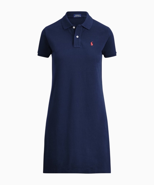 Cotton polo dress