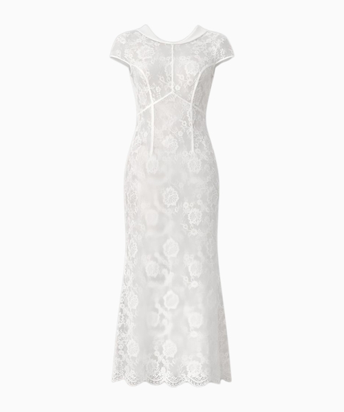 Lace maxi dress