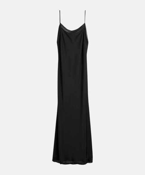 Satin slip dress