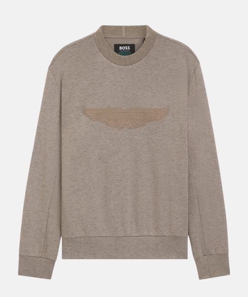 Boss X Aston Martin sweatshirt with wing detail