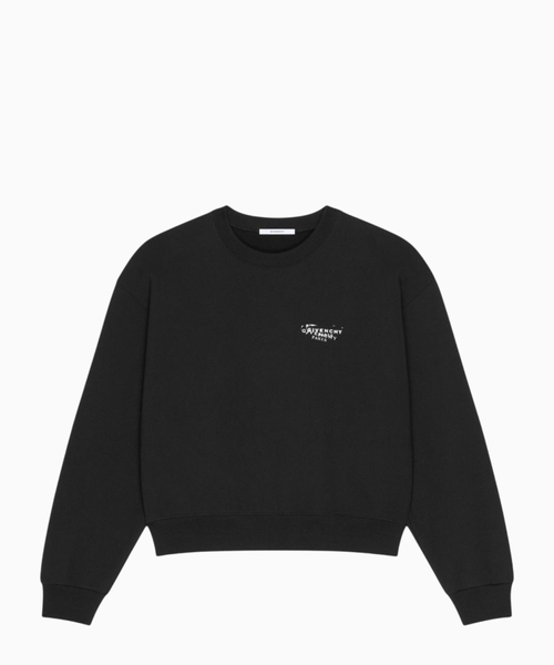 GIVENCHY Stamp printli flis svitşot