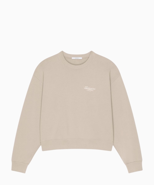 Sweatshirt in fleece with print