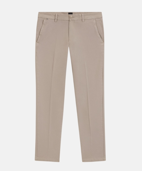 Slim-fit trousers in stretch-cotton gabardine