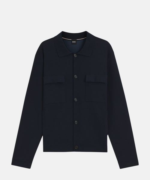 Regular-fit overshirt in cotton