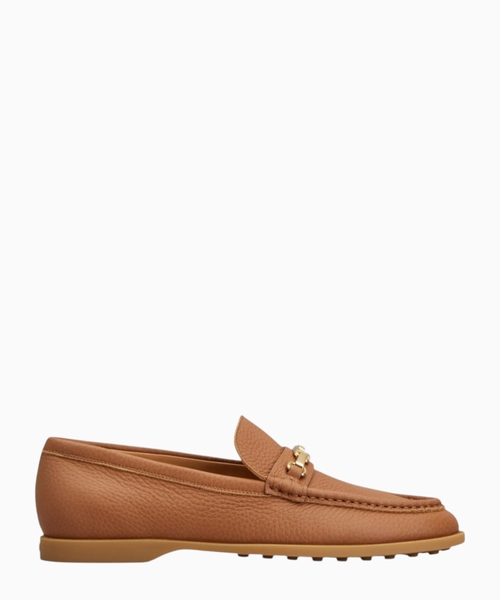 Loafers in leather