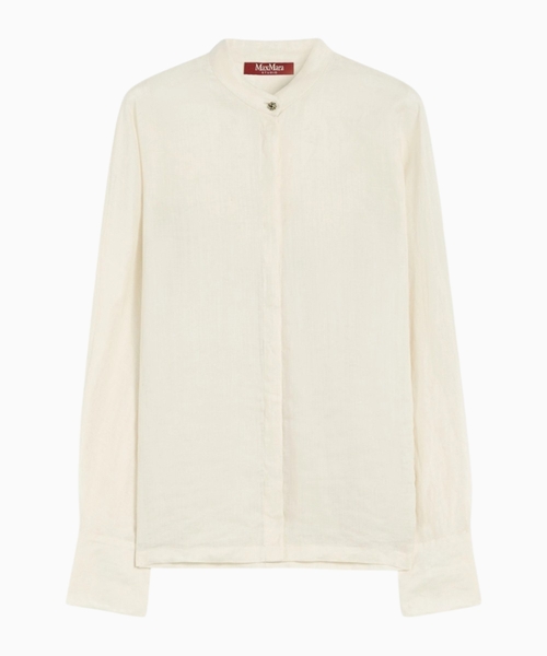Ramie canvas shirt