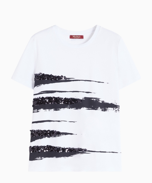 Printed cotton T-shirt