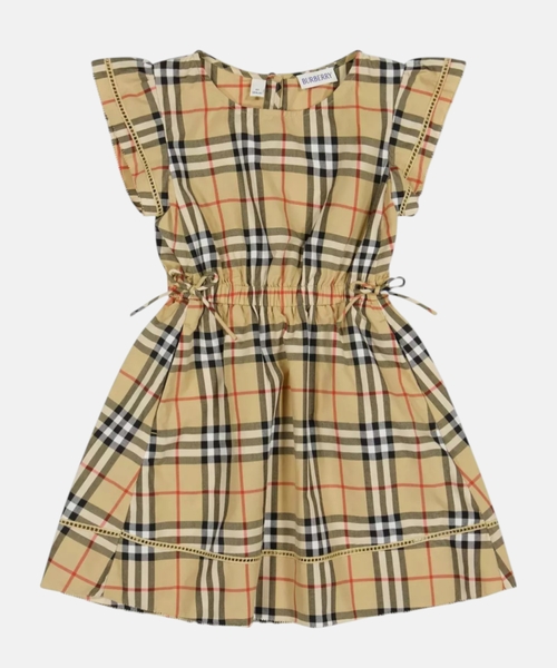 Adele checked dress