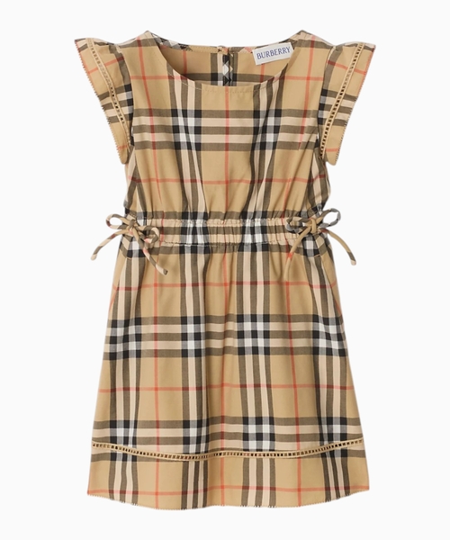 Check cotton dress