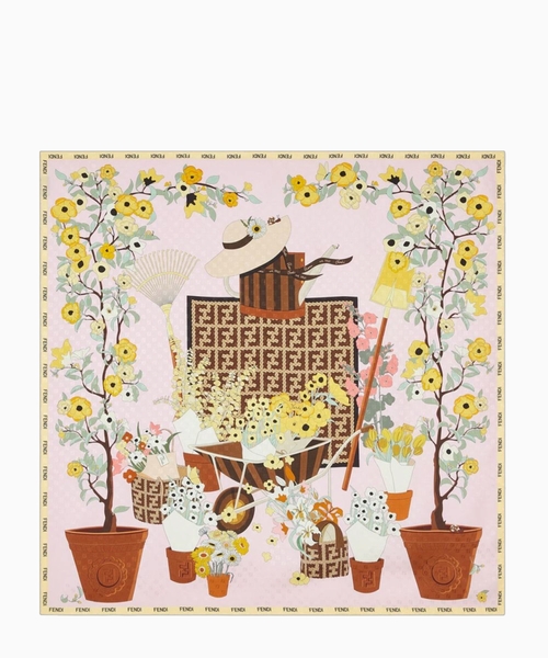 Gardening ipək şərf